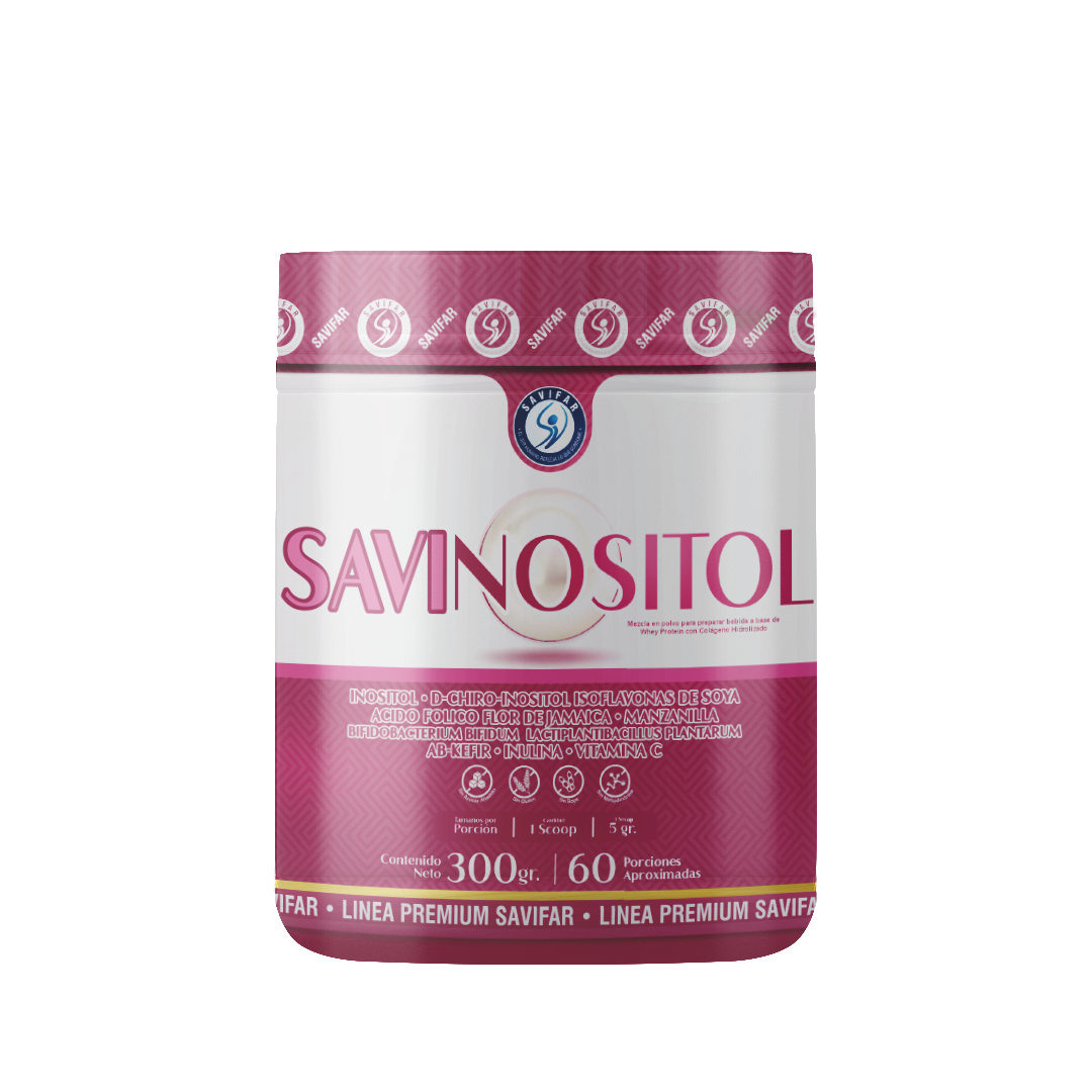SAVINOSITOL Niositol + D-Chiro-Inositol TARRO DE 300GR